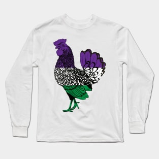 Chicken 3: Genderqueer Pride (2022) Long Sleeve T-Shirt